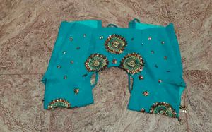 Work Saree With Blouse