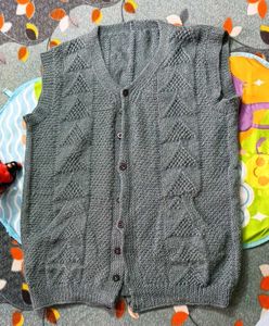 Hand Made Woolen Sweater Jacket 🧥