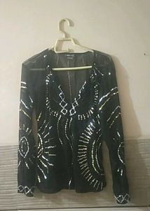 Y2k Sequin Short Kurti