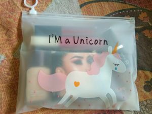 Cute Unicorn Bag And Bracelet Combo💥