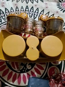 Beautiful Salt, Pepper Dispenser Set Of 4