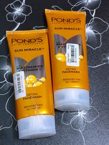 Ponds Detan Face Wash Combo Offer