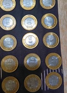 Commrative Coin Of 10 Ruppee