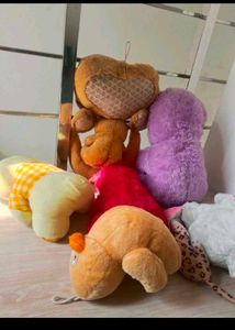 Combo Of Various 7 Soft Toys