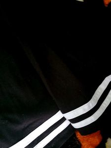 Black Skirt with Stripes