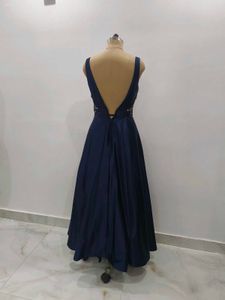 Elegant Navy Blue Gown