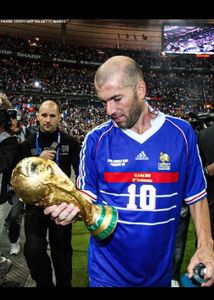 Zidane 1998 World cup winner football jersey set