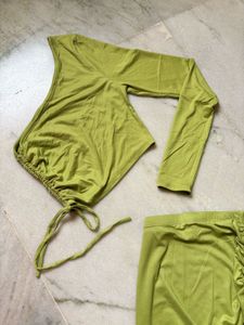 Green Two-Piece Set