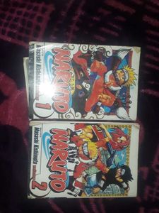 Naruto Anime Manga Volume 1 And 2