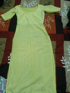 Light Yellow Kurti