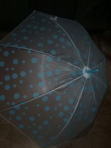 Skyblue Dot Umbrella