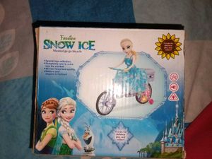 Frozen Elsa Bicycle Doll - New in Box!