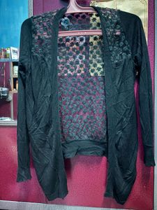 Lace Detail shrug