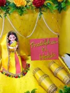 Haldi Decoration Tray