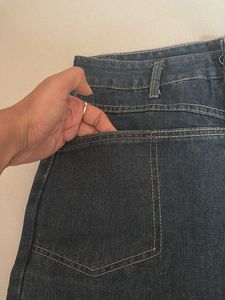 Wide Leg Dark Wash Jeans