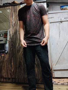 Stylish Rare Design Tshirt With Curve End