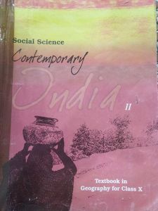 Contemporary India II - Class X Geography