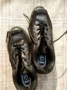 Bata Black Casual Shoes