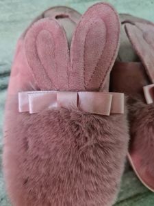 Bunny Fur Slippers