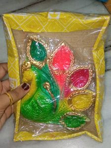 Peacock Shape Diya Diwali