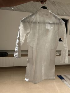 Fab India White Kurta Pyjama For Boys Age 6-8