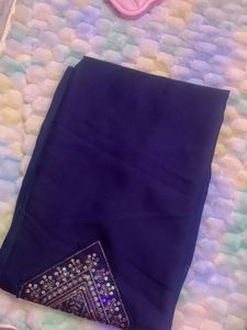 Elegant Navy Blue Kurta