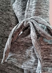 Grey Colour Crop Top