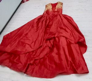 Red Party Wear Gown