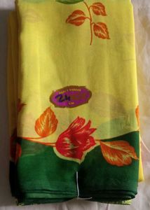 Vintage Striped Saree