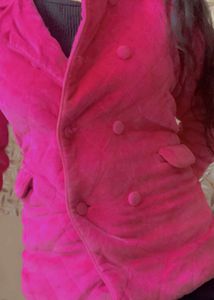 Pink Velvet Jacket