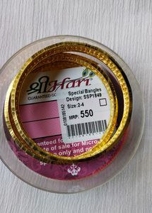 Srihari Gold Plated Bangles