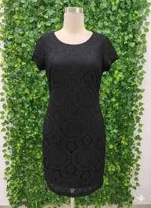 Black Lace Bodycon Dress