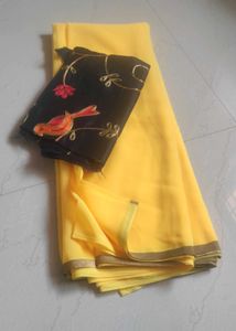 It's Georgette  saree