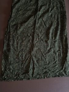 Elegant Green Embroidered Kurta