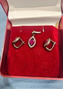 92.5 Zavya Pendant Set