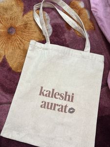 Graphic Print Tote Bag