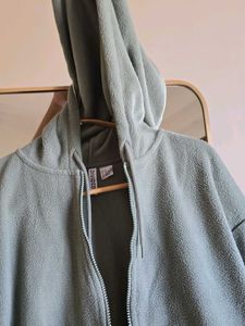 H&amp;M Green Fleece Hoodie