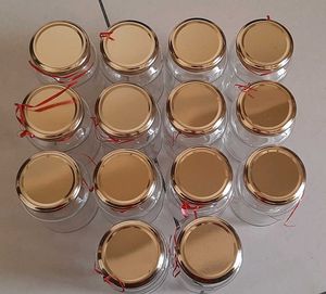 14 Piece Empty Glass Jar Set