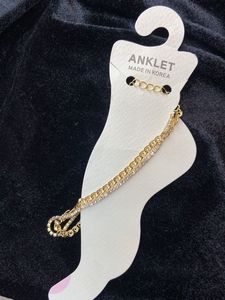 Sparkling  Korean Anklet
