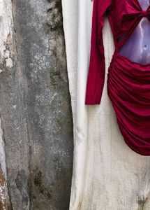 I. Red Bodycon Mini Dress