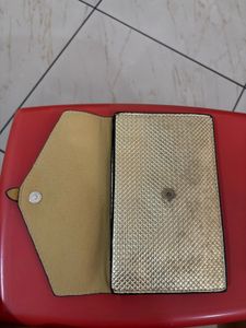 Women Golden  Clutch