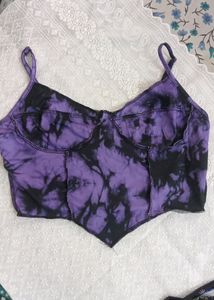 DARK DYE SHEIN CORSET TOP 🖤 SWAP