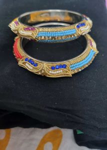 Bangles with Colorful Beads