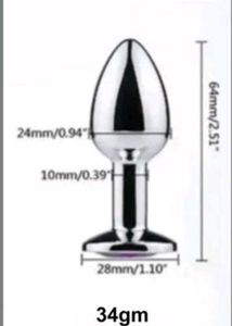 Jeweled Plug Size S For Beginners