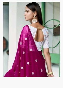 &#34;Thrift Store Saree Stunner&#34;✨