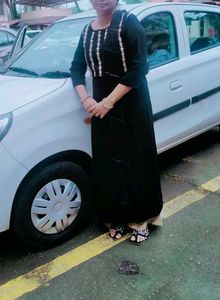 Elegant Black Kurta plazo set