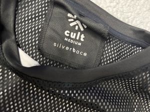 Cult Mesh Crop Top With Attached Bralette Size M