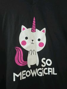 Cute &#39;So Meowical&#39; Tee