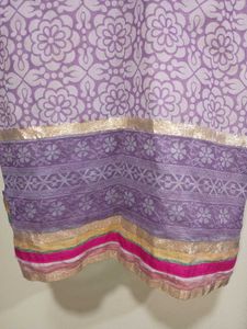 Two-Piece Lavender Kurti Patiala Set 💜🪻