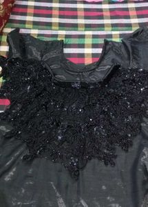 Beautiful Cape With Cutdana Work